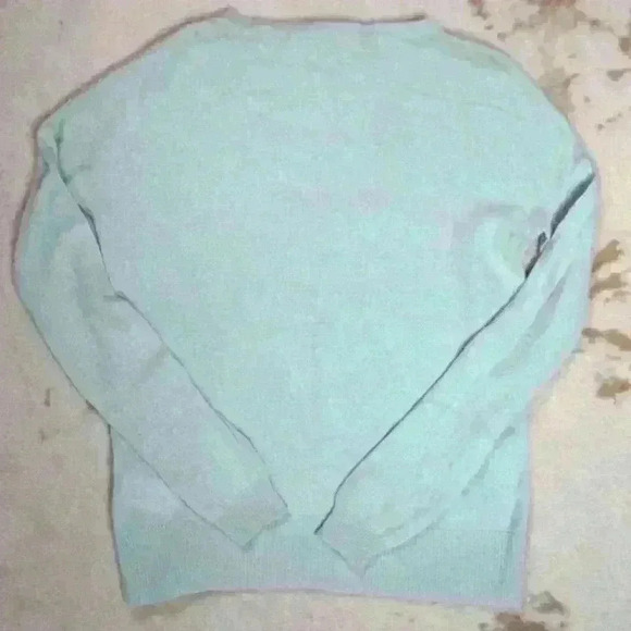 ANTHROPOLOGIE By Charli Cashmere Sweater Embroidered Making Waves Women Med - Picture 11 of 12